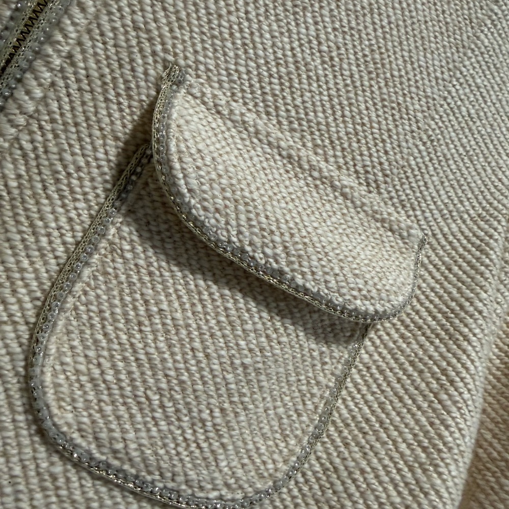 CAbi Posh Textured Zip-Front Pocket Jacket - Picture 2 of 5